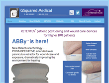 Tablet Screenshot of gsquaredmedical.com
